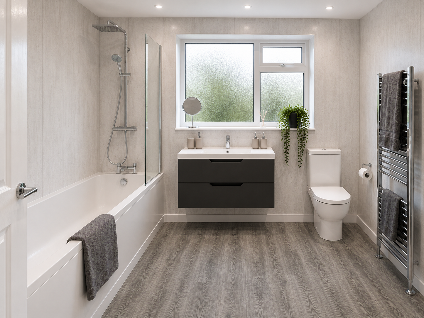 Dark Grey Rustic