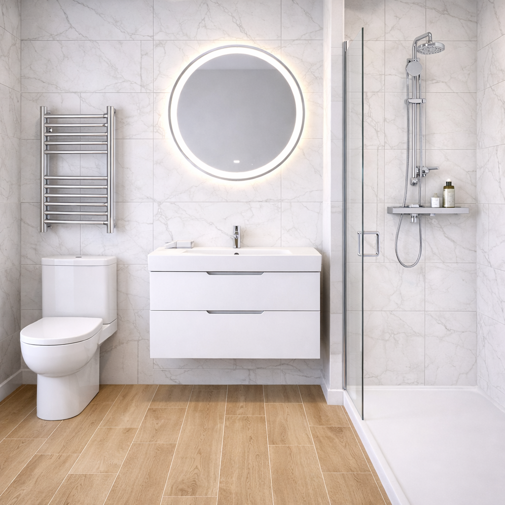 Bianco Matt Porcelain Tile