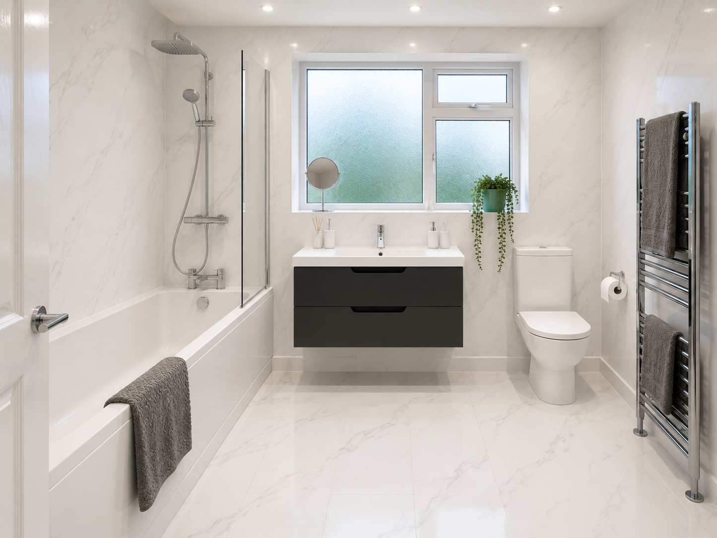 Tiles Carrera Marble Matt