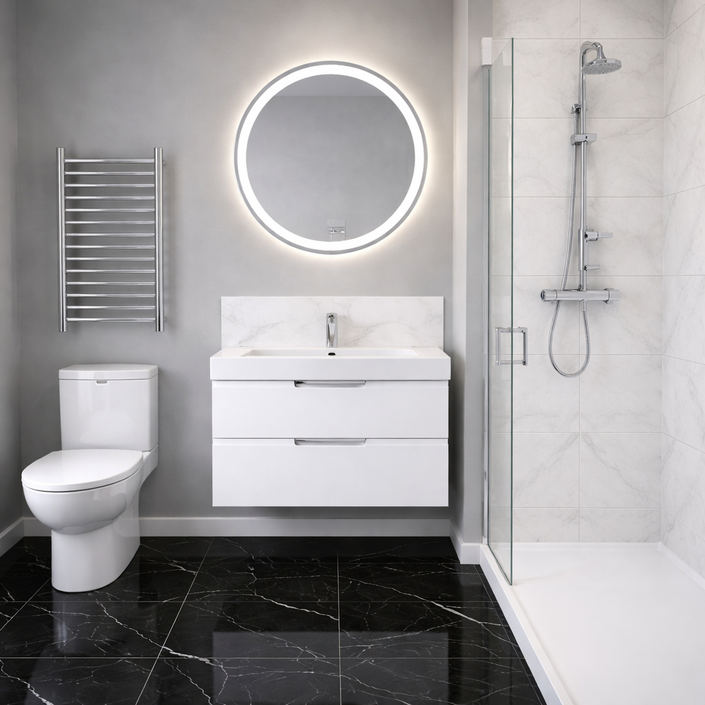 Nero Matt Porcelain Tile