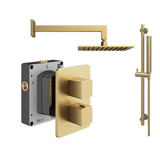 Brushed Brass (Square)